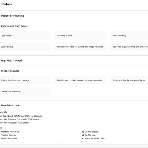Track That High-Rise Lined Short 3" - Blue - Picture 3 of 3
